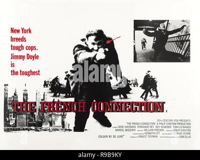 Original Film Titel: DIE FRENCH CONNECTION. Englischer Titel: THE FRENCH CONNECTION. Jahr: 1971. Regie: William Friedkin. Quelle: 20th Century Fox/Album Stockfoto