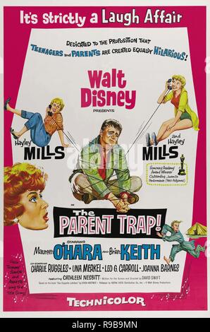 Original Film Titel: DER PARENT TRAP. Englischer Titel: THE PARENT TRAP. Jahr: 1961. Regie: DAVID SWIFT. Quelle: WALT DISNEY PICTURES/Album Stockfoto