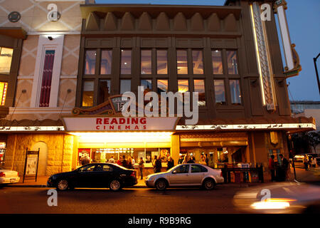 USA, Kalifornien, San Diego, die Straßen in der Nähe der 5th Avenue Gaslamp Quarter, einem Stadtteil von San Diego Stockfoto