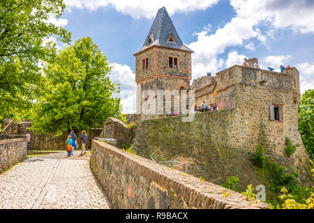 Burg Frankenstein, Darmstadt-Eberstadt, Deutschland Stockfoto