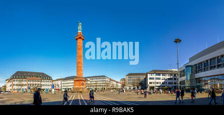 Darmstadt Luisenplatz, Deutschland Stockfoto