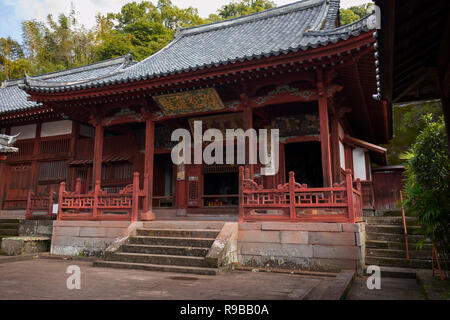 Nagasaki, Japan - 24. Oktober 2018: Sofukuji Tempel, der große Führer Hall, ein nationaler Schatz Stockfoto