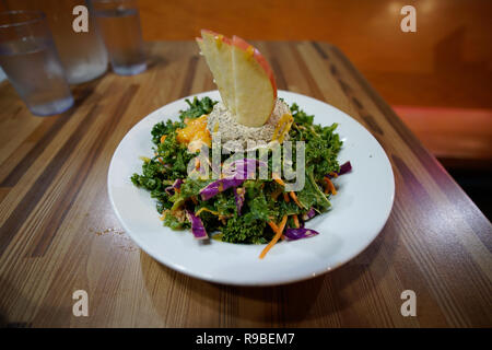 Aus der Bratpfanne - vegane Restaurant in Portland, Oregon Stockfoto
