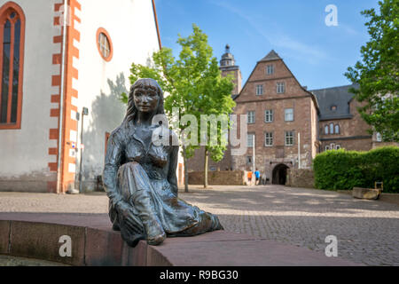 Steinau an der Straße, Schloss, Deutschland Stockfoto