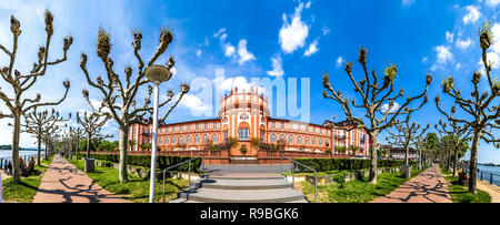 Schloss Biebrich, Wiesbaden, Deutschland Stockfoto