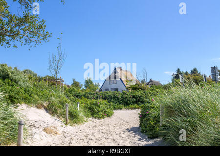 Ahrenshoop, Ostsee, Deutschland Stockfoto