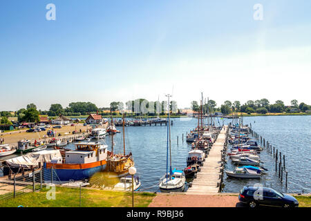 Marina, Insel Poel, Deutschland Stockfoto