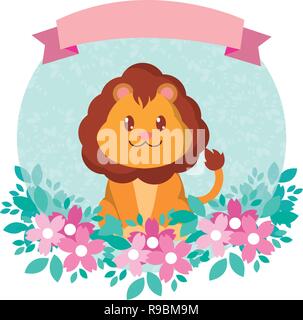 niedlichen Tier cartoon Stock Vektor