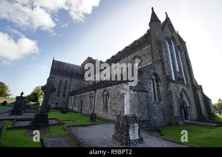 St. Canice's Cathedral in Kilkenny - Irland Stockfoto