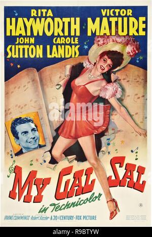 Original Film Titel: MEIN GAL SAL. Englischer Titel: MEINE GAL SAL. Jahr: 1942. Regie: IRVING CUMMINGS. Quelle: 20th Century Fox/Album Stockfoto