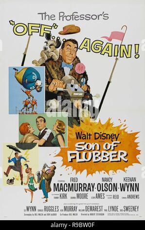 Original Film Titel: Sohn von FLUBBER. Englischer Titel: Sohn von FLUBBER. Jahr: 1963. Regie: Robert Stevenson. Credit: WALT DISNEY PRODUCTIONS/Album Stockfoto