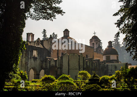 Die Ex Convento del Desierto de los Leones in Mexiko City, Mexiko Stockfoto