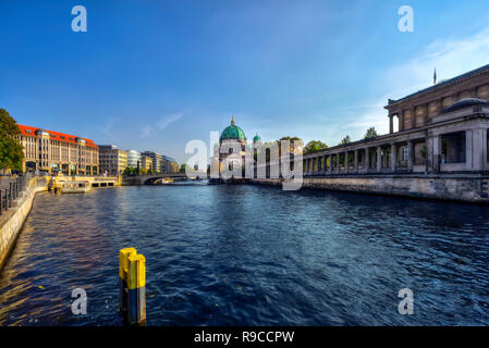 Berliner Dom, Alte Nationale Galerie, Berlin, Deutschland Stockfoto