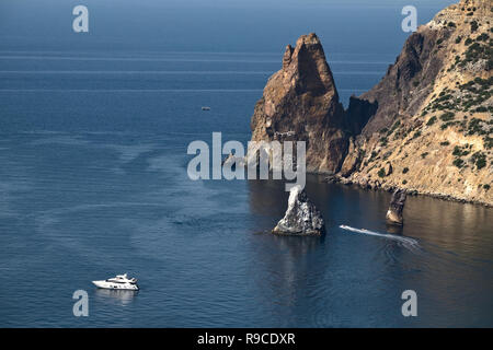 Kap Fiolent auf der Krim, in der Nähe von Sewastopol Stockfoto