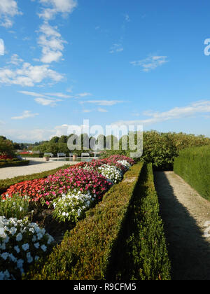 Venaria Reale, Piemont - Italien. September 2018. Savoy Royal Palace Garden Stockfoto