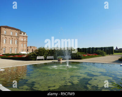 Venaria Reale, Piemont - Italien. September 2018. Savoy Royal Palace Garden Stockfoto