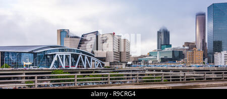 Die Innenstadt von Atlanta, Georgia, Skyline der Stadt. (USA) Stockfoto