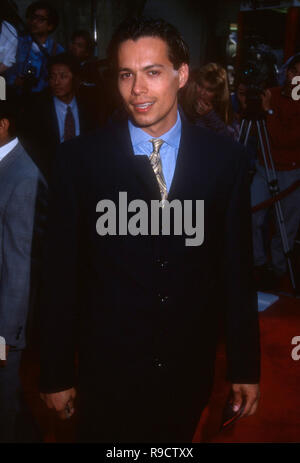 HOLLYWOOD, CA - 26. Mai: Schauspieler Danny Quinn besucht TriStar Bilder 'Cliffhanger' Hollywood Premiere am 26. Mai 1993 im Mann's Chinese Theatre in Hollywood, Kalifornien. Foto von Barry King/Alamy Stock Foto Stockfoto