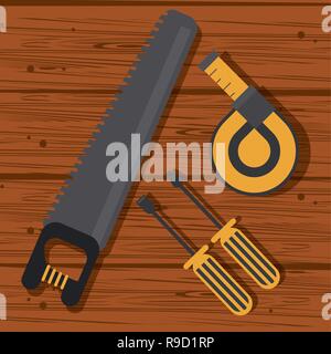 Construction Tools cartoons Stock Vektor