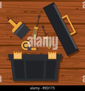Construction Tools cartoons Stock Vektor