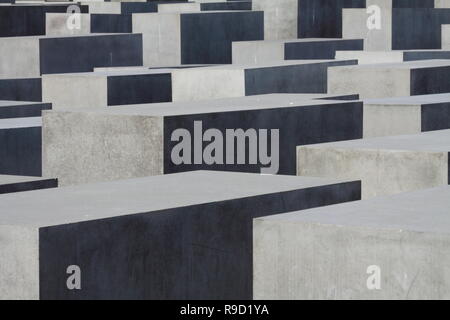Jüdische Denkmal in Berlin. Stockfoto