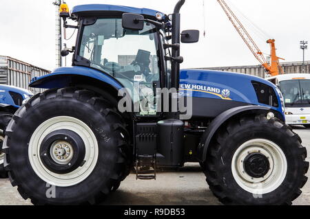 HALIFAX, Nova Scotia - September 22, 2015: New Holland Machine Company wurde 1895 in und wurde in der Folge von Sperry Corporation gegründet, Für Stockfoto