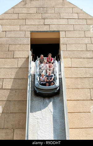 29.06.2010, Leipzig, Sachsen, Deutschland - Belantis Vergnügungspark in Zwenkau bei Leipzig. 0 UX 100727 D 216 CAROEX.JPG - nicht für den Verkauf in G E R M A N Y, A U S Stockfoto