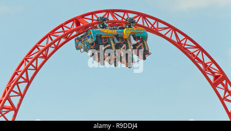 29.06.2010, Leipzig, Sachsen, Deutschland - Belantis Vergnügungspark in Zwenkau bei Leipzig. 0 UX 100727 D 222 CAROEX.JPG - nicht für den Verkauf in G E R M A N Y, A U S Stockfoto