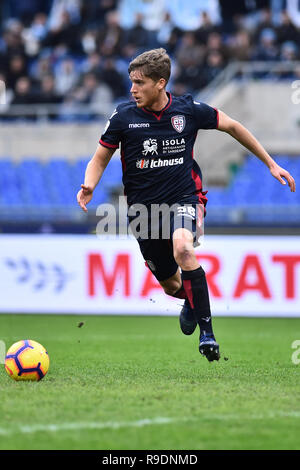 Rom, Italien. 22 Dez, 2018. Fußball Serie A Lazio vs Cagliari-Rome -22-12 2018 Im Bild Filippo Romagna Foto Fotograf01 Gutschrift: Unabhängige Fotoagentur/Alamy leben Nachrichten Stockfoto