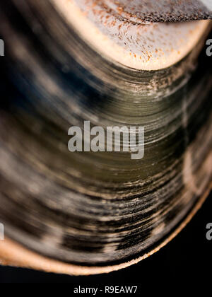 Alt, abgenutzt, Auto Pause Festplatte Stockfoto