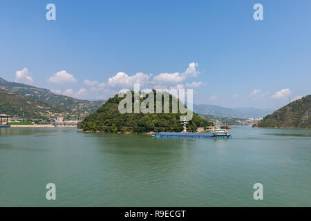 Drei Schluchten des Yangtze china Stockfoto