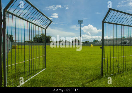 Diese Sporthalle ist in Banyuwangi Stadt Stockfoto