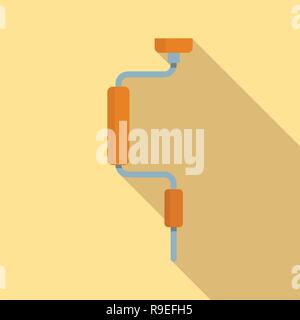 Brace Symbol. Flache Darstellung der Strebe vektor Symbol für Web Design Stock Vektor