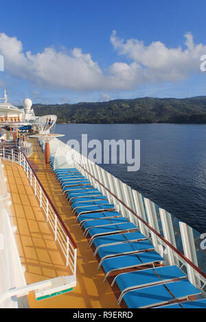 Karibik - Aida Kreuzfahrt Stockfoto