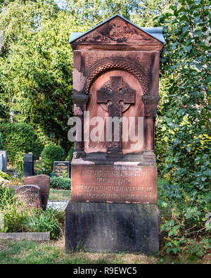 Berlin, Mitte. Dorotheenstadt protestantischen Friedhof & Bestattung im achtzehnten Jahrhundert gegründet Stockfoto