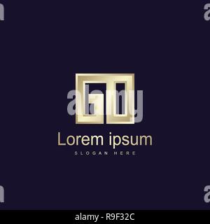 Anfangsbuchstaben klicken Sie Logo Vorlage Vektor Design Stock Vektor