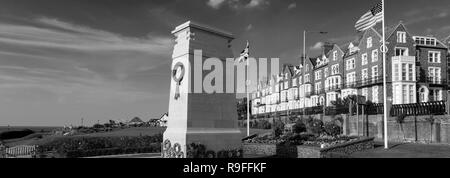 Das War Memorial Gardens, Hunstanton Stadt; North Norfolk Coast; England Großbritannien Stockfoto