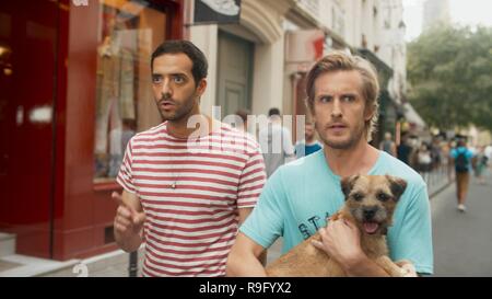 Original Film Titel: ÉPOUSE MOI MON POTE. Englischer Titel: marry me, DUDE. Jahr: 2018. Regie: TAREK BOUDALI. Stars: TAREK BOUDALI; PHILIPPE LACHEAU. Quelle: Axel FILME/Album Stockfoto