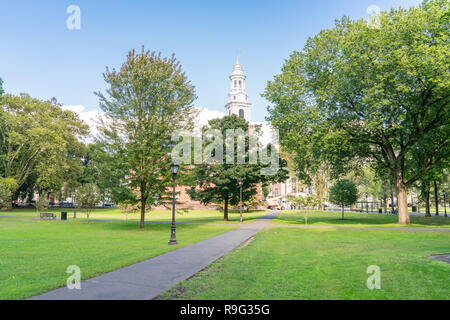 New Haven Green in New Haven, Connecticut Stockfoto