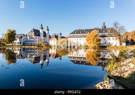 Schloss Blankenhain in der Nähe von Zwickau Stockfoto