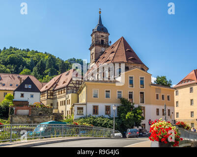 Königstein in Sachsen Stockfoto