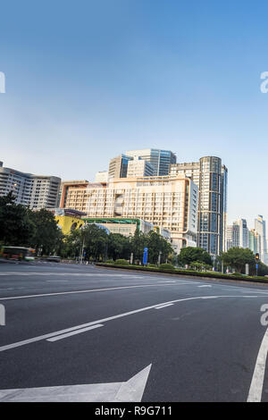 Städtische Landschaft von Guangzhou, China Stockfoto