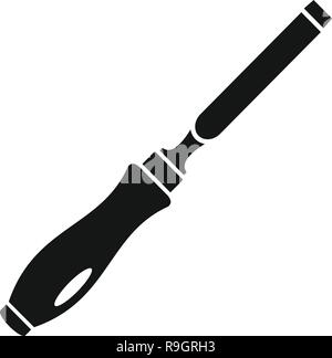 Metall rasp Symbol. Einfache Abbildung von Metall rasp Vektor Symbol für Web Design auf weißem Hintergrund Stock Vektor