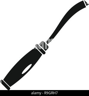 Raspeln Symbol. Einfache Abbildung: Raspeln Werkzeugvektor Symbol für Web Design auf weißem Hintergrund Stock Vektor