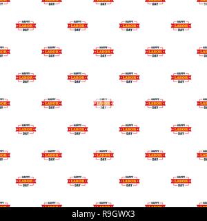 Tag der Arbeit glücklich Muster nahtlose Vektor wiederholen Sie den Vorgang für alle Web Design Stock Vektor