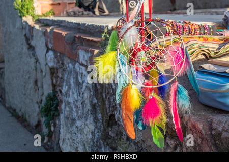 Bunte Dreamcatcher Stockfoto