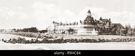 Hotel del Coronado, aka die Del und Hotel Del Coronado, San Diego, Kalifornien, Vereinigte Staaten von Amerika, C. 1915. Von wunderbaren Kalifornien, veröffentlicht 1915. Stockfoto