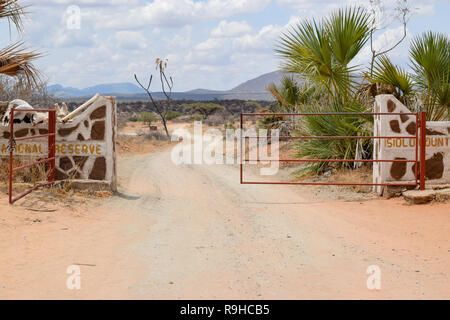 Shaba Game Reserve, Samburu, Kenia Stockfoto