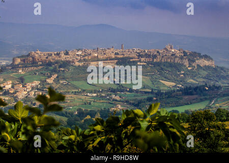 Blick auf Orvieto, Terni, Umbrien, Italien, Europa Stockfoto