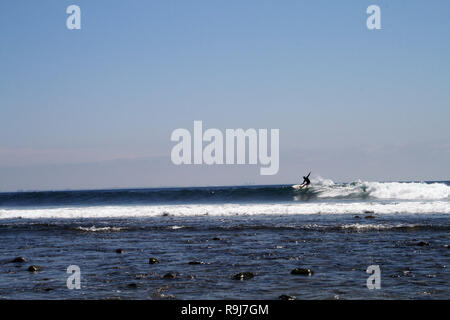 Surfer in Malibu Stockfoto